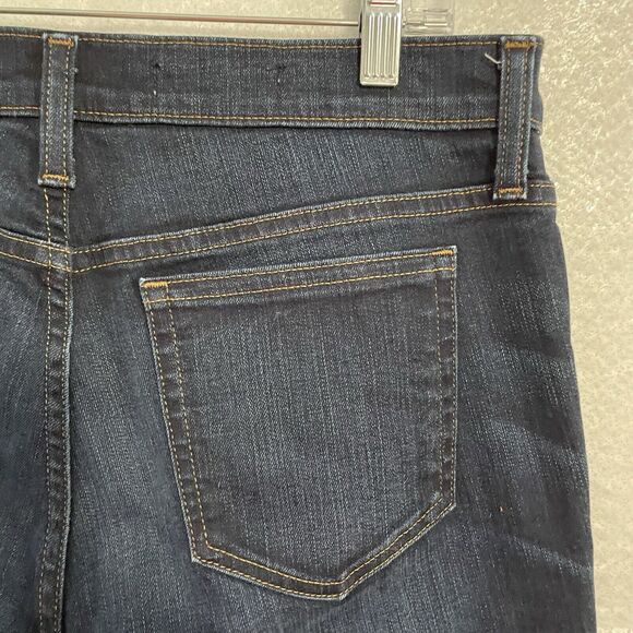 J. Crew Jeans Womens 31 Dark Wash Blue Denim REID Slim Leg Skinny Ankle Mid Rise - Picture 5 of 10